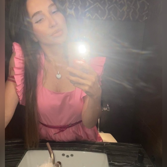 English Factory Pink Dress Size S - Picture 14 of 14